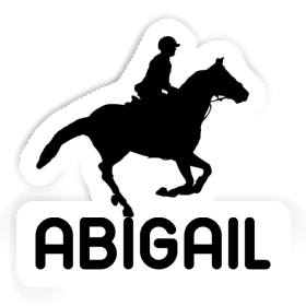 Sticker Horse Rider Abigail Image