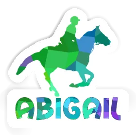 Sticker Horse Rider Abigail Image