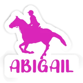 Sticker Horse Rider Abigail Image