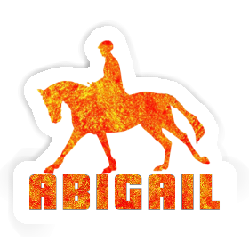 Sticker Horse Rider Abigail Image