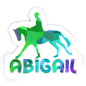 Abigail Sticker Horse Rider Image