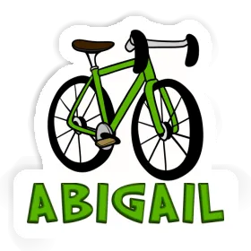 Sticker Racing Bicycle Abigail Image