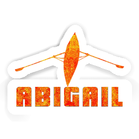 Rowboat Sticker Abigail Image