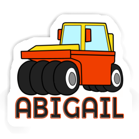 Wheel Roller Sticker Abigail Image