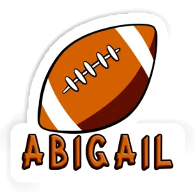 Rugby Sticker Abigail Image