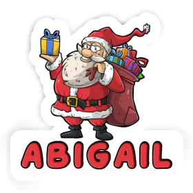 Sticker Abigail Santa Claus Image