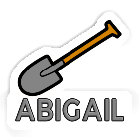 Sticker Shovel Abigail Image