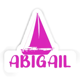 Sticker Abigail Sailboat Image