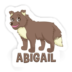 Sticker Abigail Dog Image