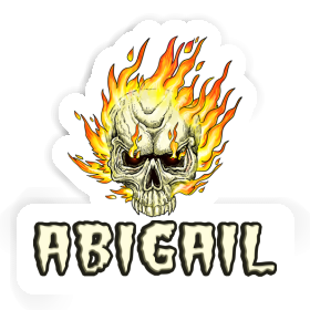 Abigail Sticker Skull Image