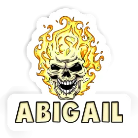 Abigail Sticker Skull Image