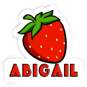 Abigail Sticker Strawberry Image