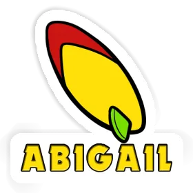 Sticker Surfboard Abigail Image