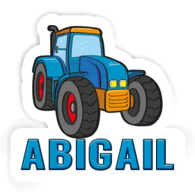 Abigail Sticker Tractor Image