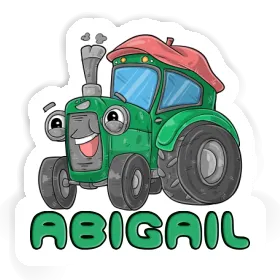 Sticker Abigail Tractor Image