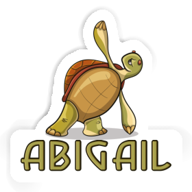 Sticker Yoga Turtle Abigail Image