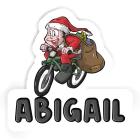 Abigail Sticker Bicycle Rider Image