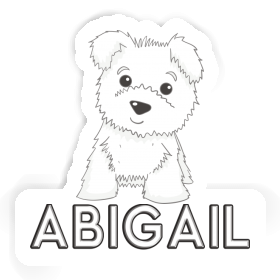 Abigail Sticker Westie Image