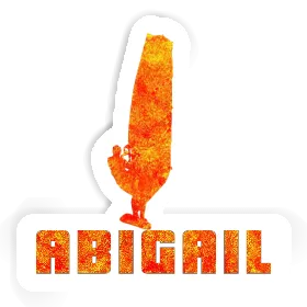 Windsurfer Sticker Abigail Image