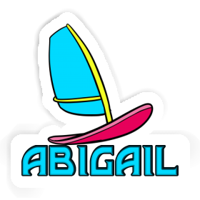 Sticker Windsurf Board Abigail Image