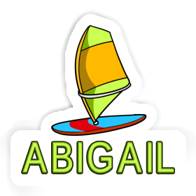 Abigail Sticker Windsurf Board Image