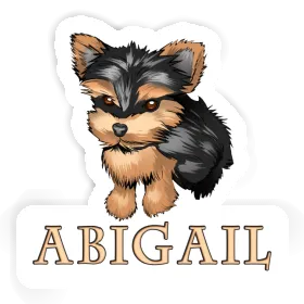 Abigail Sticker Yorkie Image