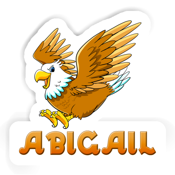 Abigail Sticker Eagle Laptop Image