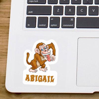 Ape Sticker Abigail Notebook Image