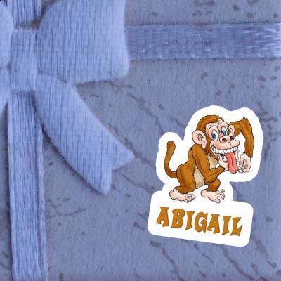 Abigail Autocollant Singe Gift package Image