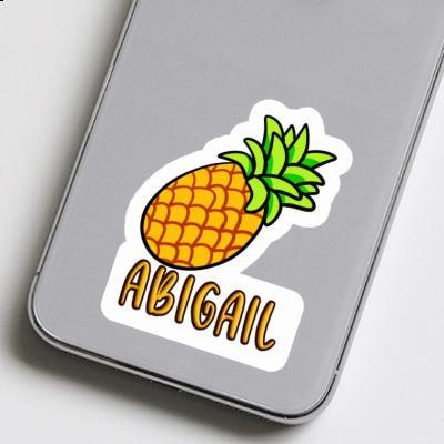 Sticker Abigail Pineapple Notebook Image