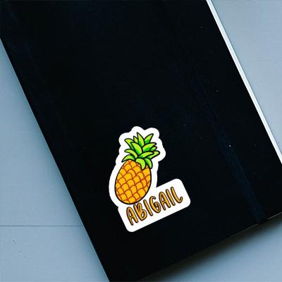 Sticker Abigail Pineapple Laptop Image