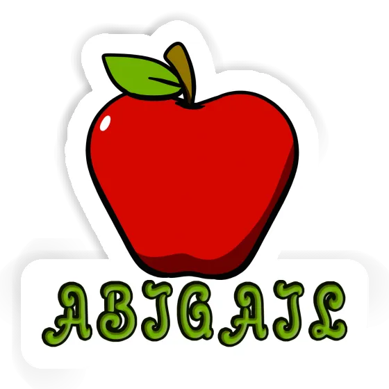 Sticker Abigail Apple Notebook Image