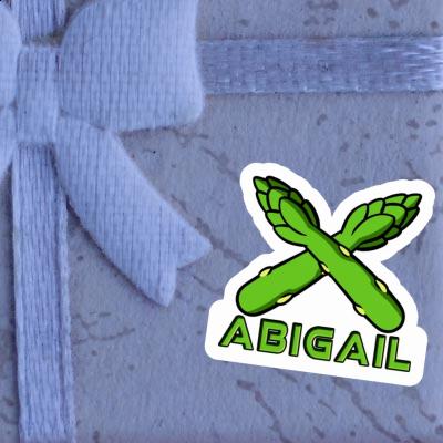 Sticker Abigail Asparagus Laptop Image