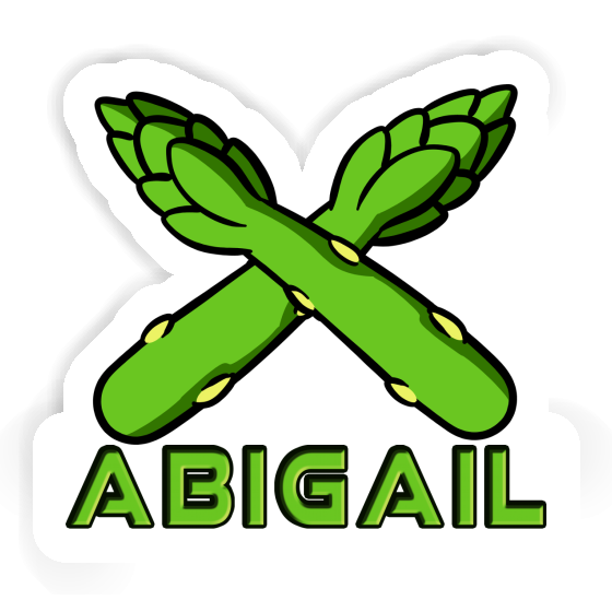 Spargel Sticker Abigail Laptop Image