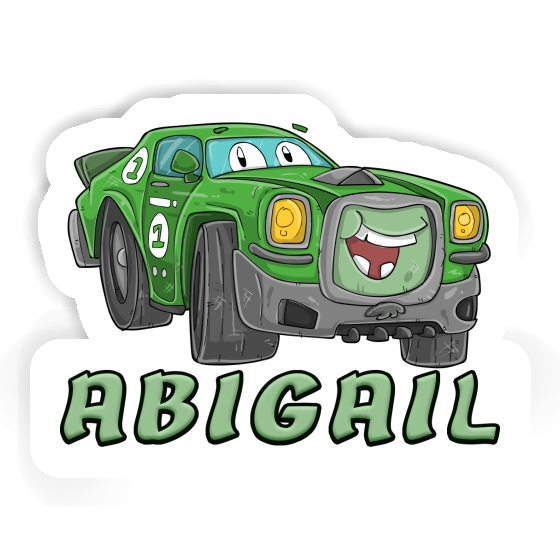 Abigail Autocollant Voiture Notebook Image