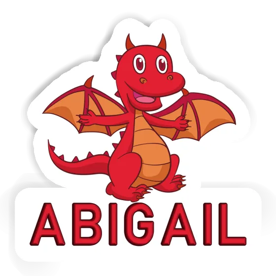 Sticker Abigail Baby Dragon Notebook Image