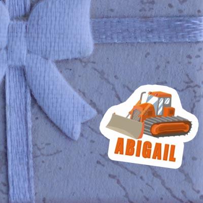 Excavator Sticker Abigail Notebook Image