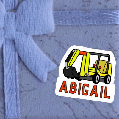 Aufkleber Abigail Minibagger Gift package Image