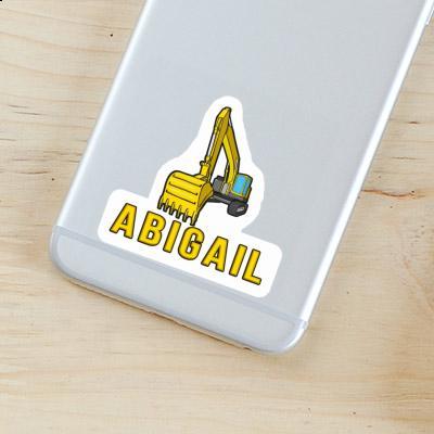 Excavator Sticker Abigail Gift package Image