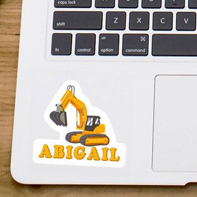 Abigail Sticker Excavator Image