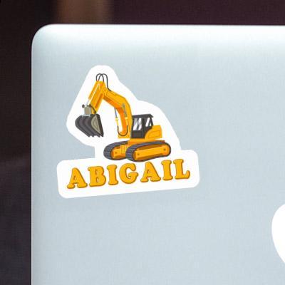 Abigail Sticker Excavator Image