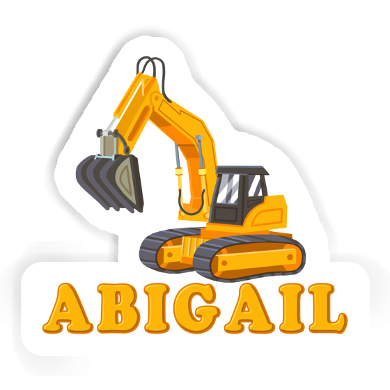 Abigail Sticker Excavator Gift package Image