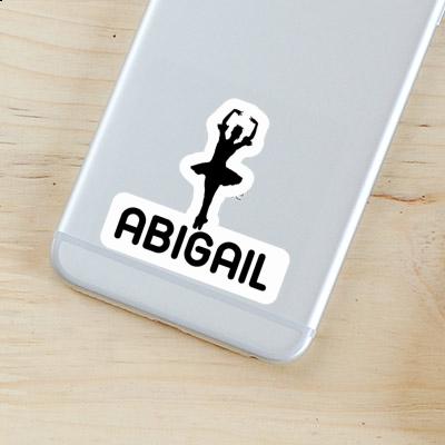 Ballerina Sticker Abigail Laptop Image