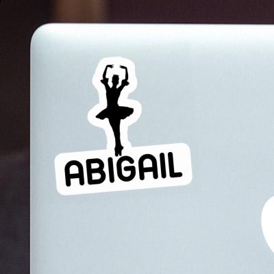 Sticker Abigail Ballerina Laptop Image