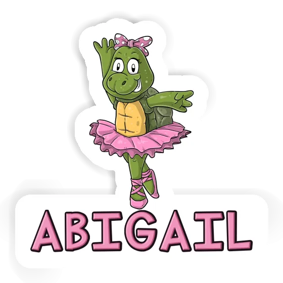 Sticker Abigail Ballerina Laptop Image