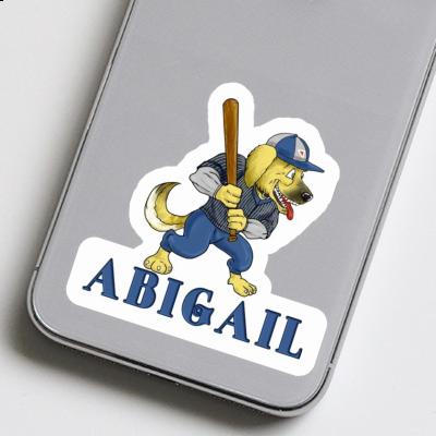 Aufkleber Baseball-Hund Abigail Gift package Image