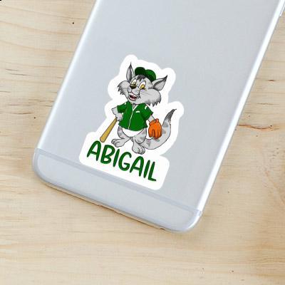 Sticker Abigail Baseball-Katze Gift package Image