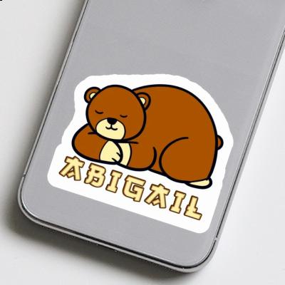 Sticker Bear Abigail Notebook Image