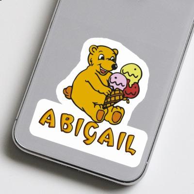 Ice Cream Sticker Abigail Notebook Image