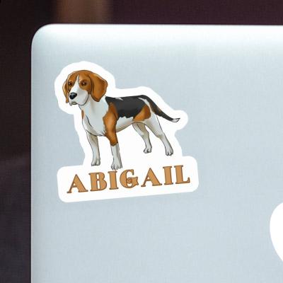 Abigail Autocollant Beagle Laptop Image